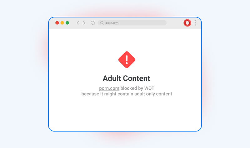 Adult Protection Feature: Blocked Content